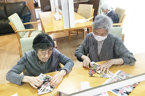 日常の様子の写真